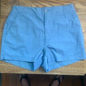 MENS VINTAGE FLAT FRONT SHORTS